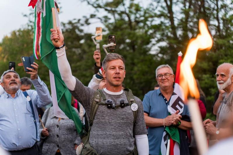 Magyar Péter Nagyváradon tartott beszédet, amelyben hangsúlyozta: a végső visszaszámlálás elindult.
