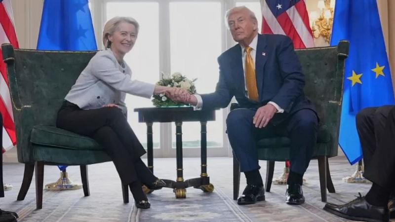 Von der Leyen véleménye szerint az EU és az Egyesült Államok közötti vámegyezmény, bár számos kritikát kapott, mégis kedvező lépésnek bizonyult.