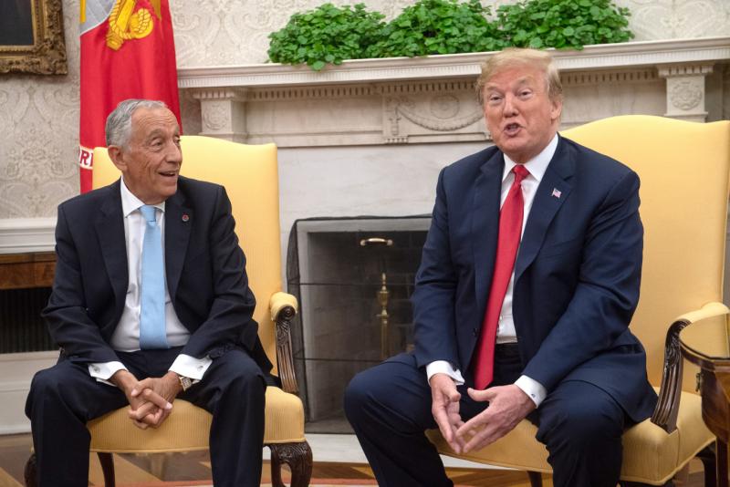 A portugál elnök Orosz ügynöknek titulálta Trumpot.
